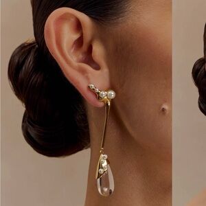 Meshki Pearl Drop Earrings